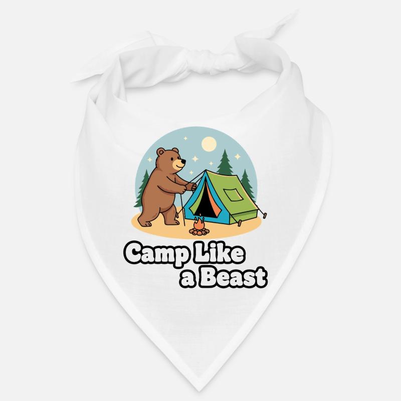 Camp Like a Beast Bandana