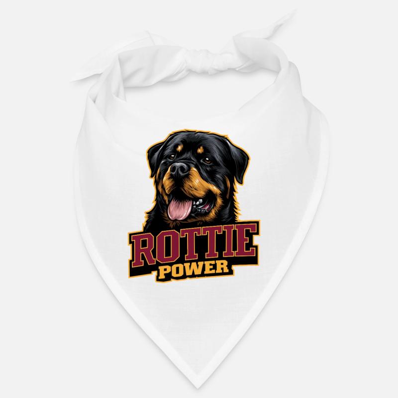 Rottie Power Rottweiler Design Bandana
