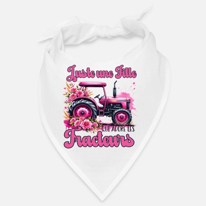 Nur ein Mädchen, das Traktorenhumor liebt Bandana
