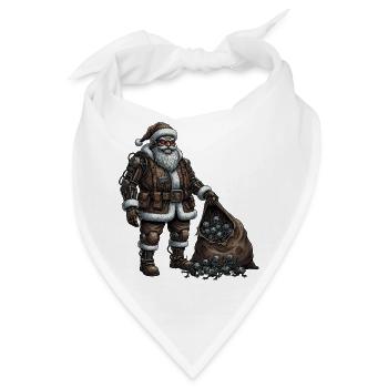 Cyborg Santa Claus - Bandana - Weiß - Vorne