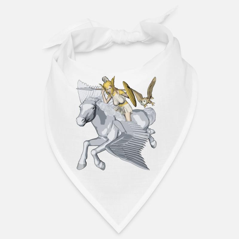 Athena and Pegasus Bandana