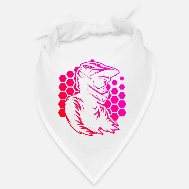 Clear Motocross Message Bandana