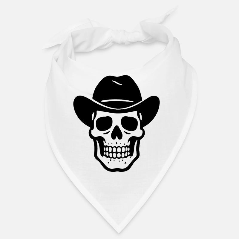 Crâne occidental Bandana