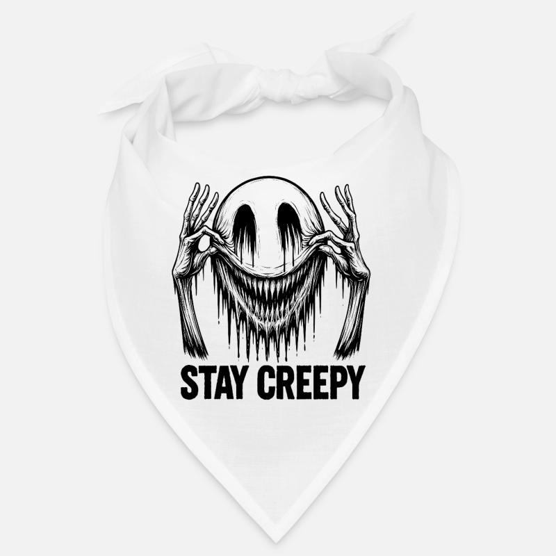 Melting Smile – Dark Comic Horror Art Bandana