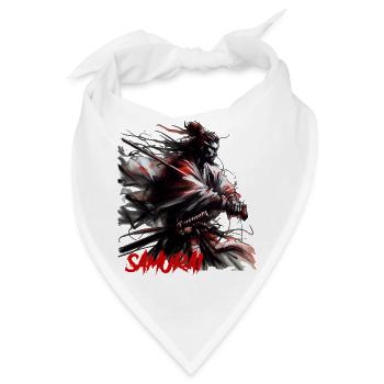 Samurai - Bandana - Weiß - Vorne