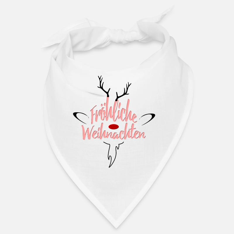 Écriture Rosé de Joyeux Noël Bandana