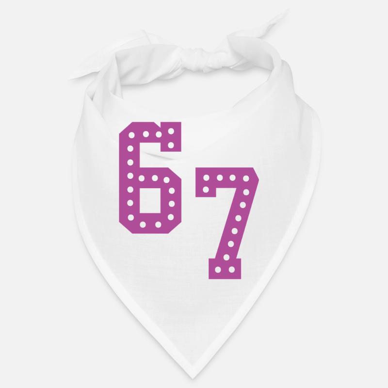 6 7 – Un design de texte minimaliste tendance, Bandana
