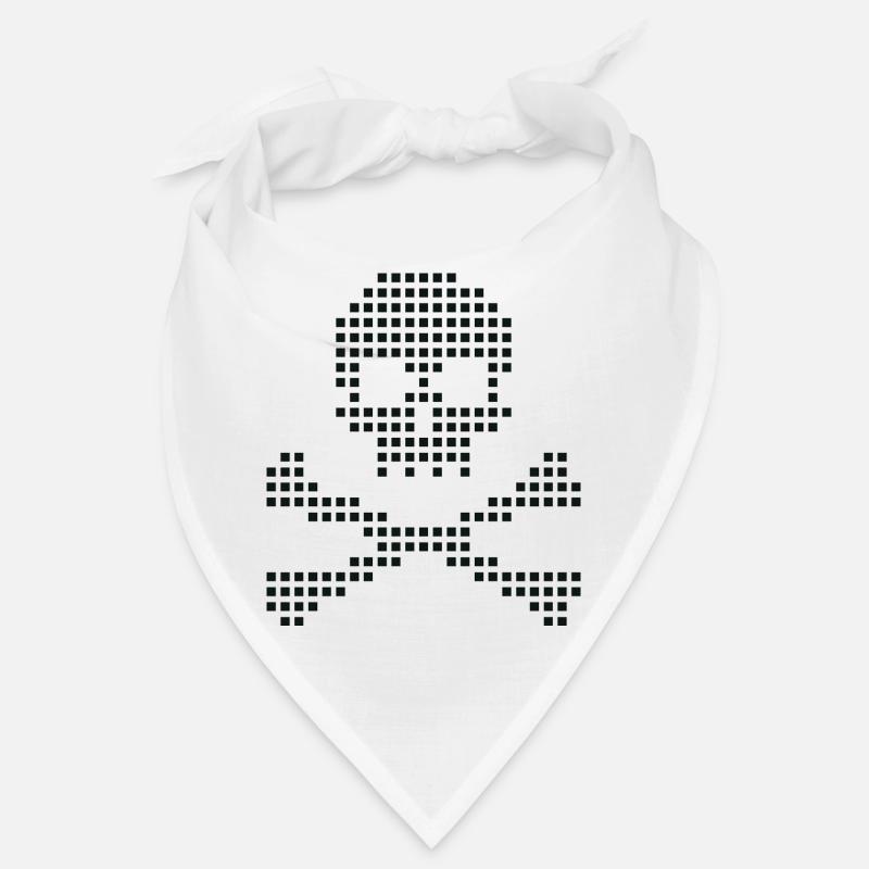 Os croisés du crâne pixel Bandana