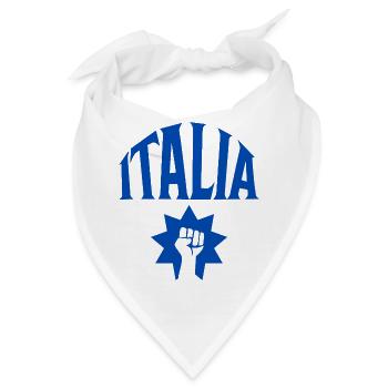 Italia - Bandana - Weiß - Vorne
