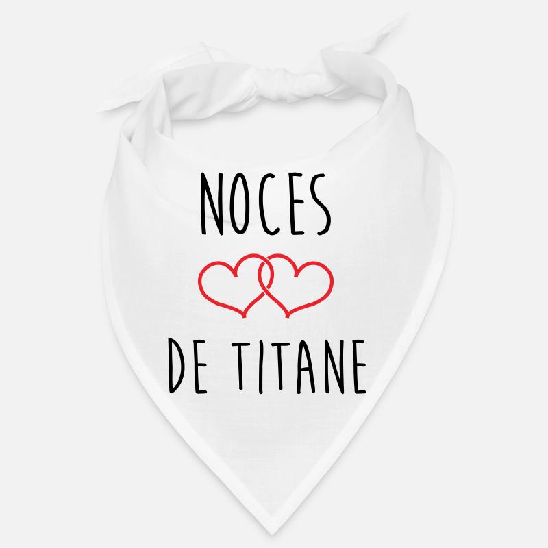 Noces de Titane 72 ans de mariage Bandana