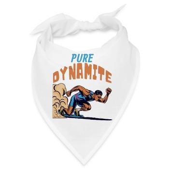 Sprinter: Pure Dynamite - Bandana - Weiß - Vorne