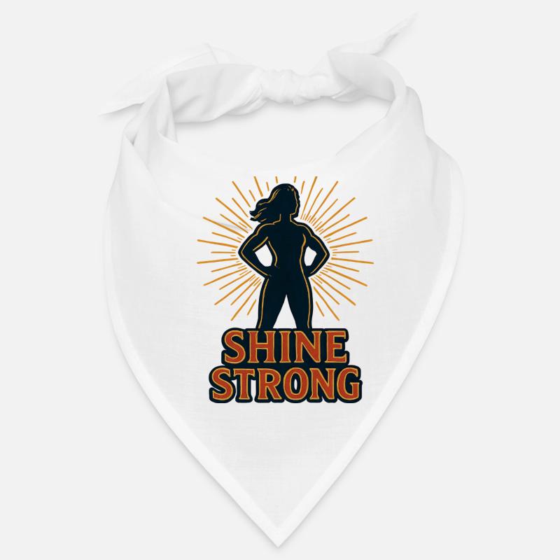 Shine Silhouette forte avec rayons de soleil Bandana