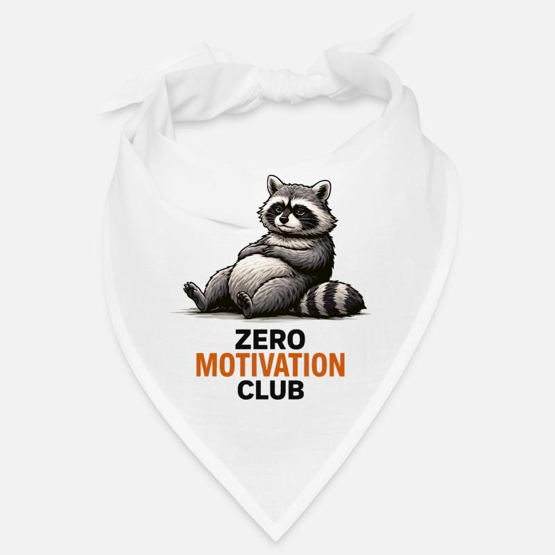 Zero Motivation Waschbärclub Bandana