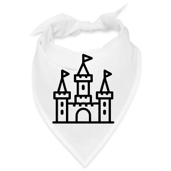 Burg - Bandana - Weiß - Vorne