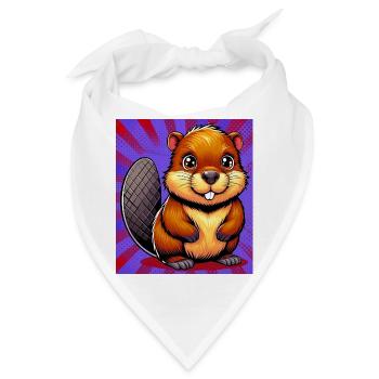 Bieber - Bandana - Weiß - Vorne