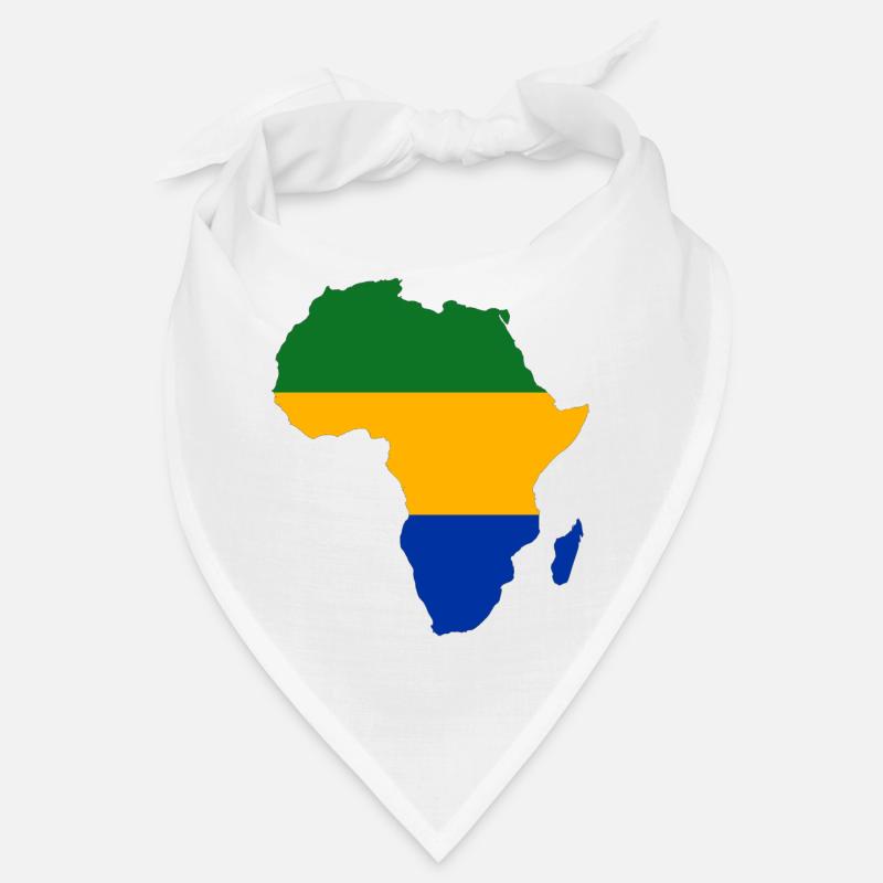 Gabon_Flagge_Afrika Bandana
