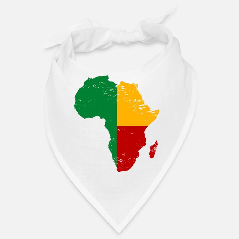 Drapeau du Bénin Afrique utilisé Bandana