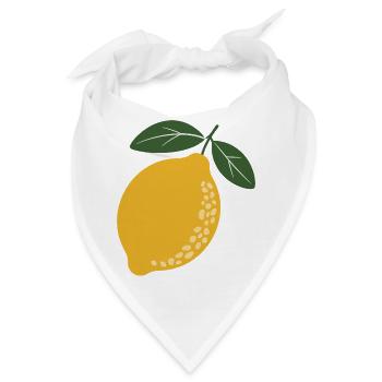 Lemon Grove Botanical - Bandana - Weiß - Vorne