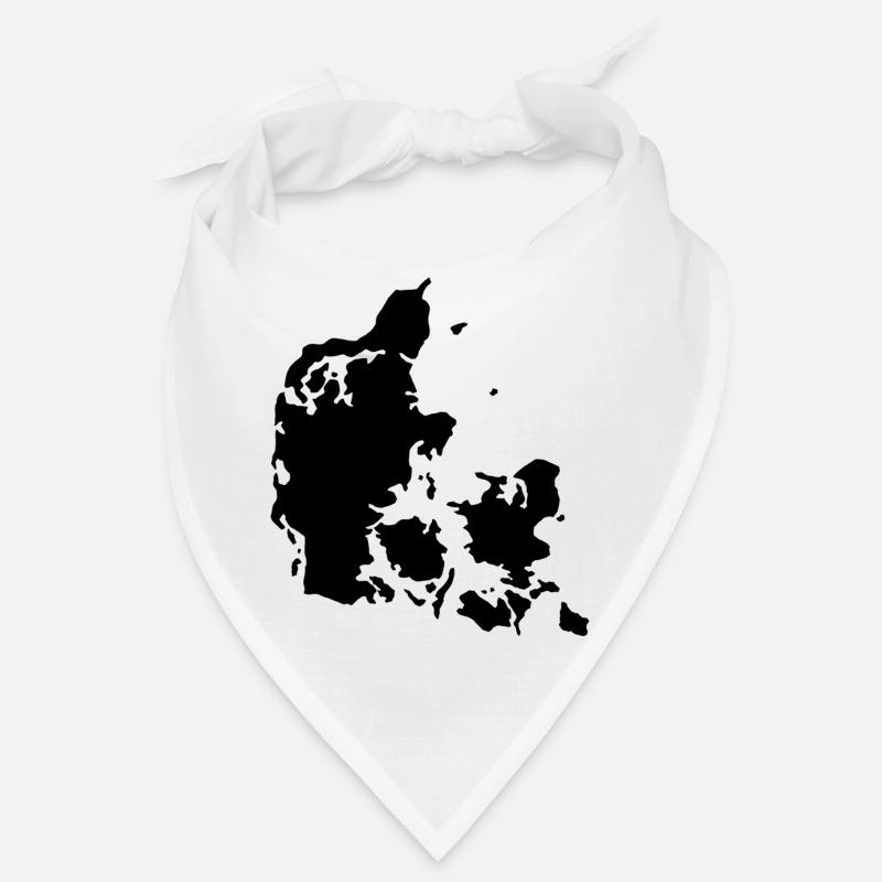 Denmark map Bandana