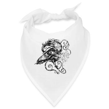 HEXENVOGEL - Bandana - Weiß - Vorne