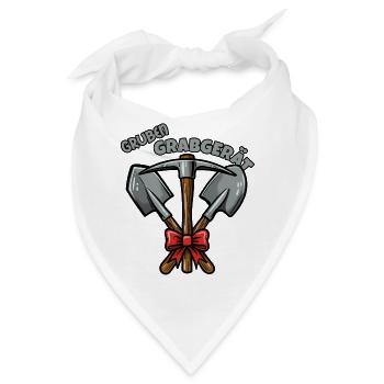 Das Gruben Grabgerät - Bandana - Weiß - Vorne