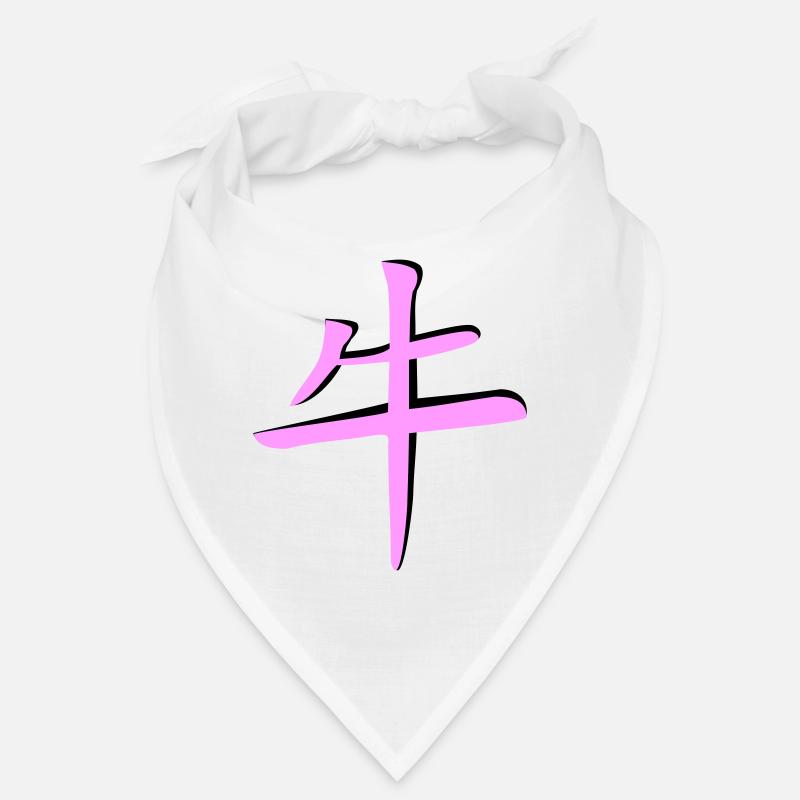 Büffel_3d - Kanji Bandana