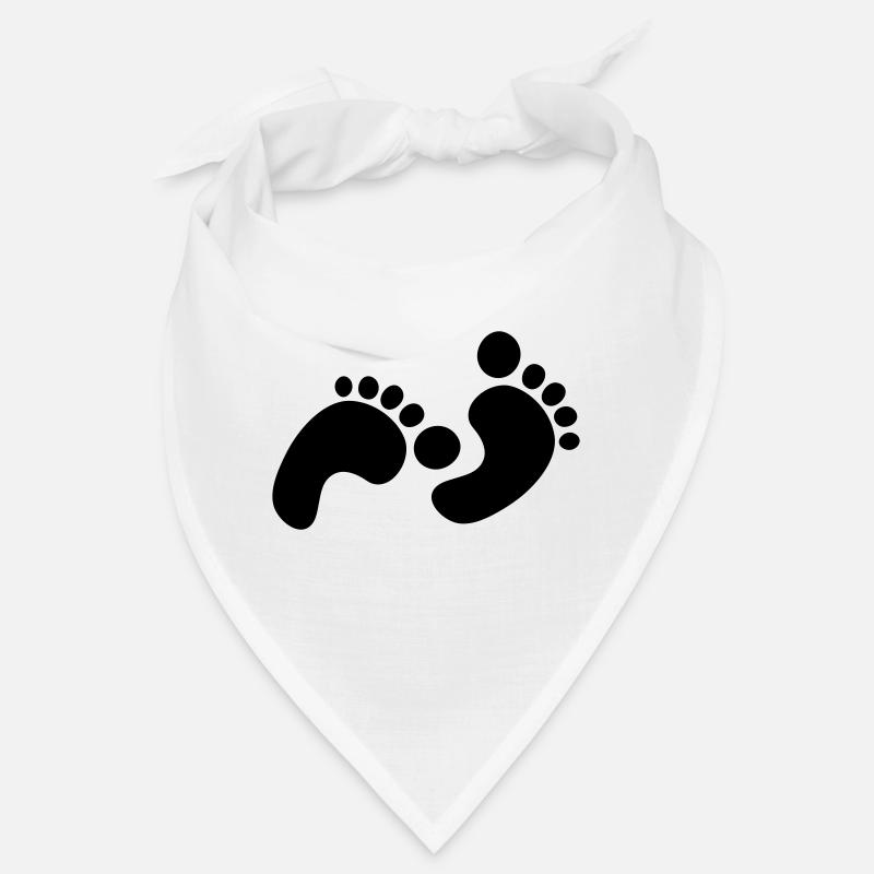 footprints Bandana