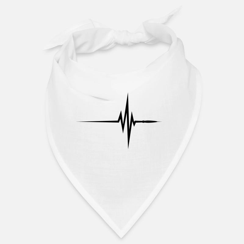 Pulse / beat / ECG Bandana