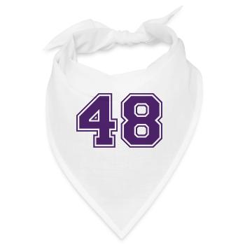 48 - Bandana - Weiß - Vorne