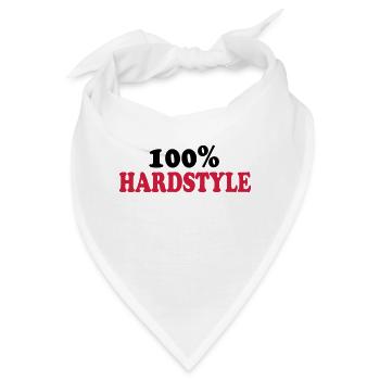 Hardstyle - Bandana - Weiß - Vorne
