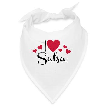 salsa - Bandana - Weiß - Vorne