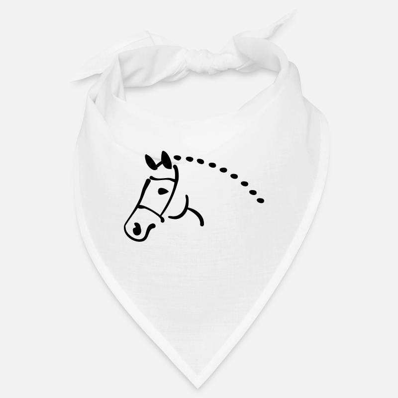 Pferd Bandana