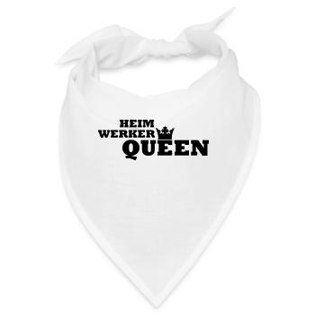 Heimwerker Queen - Bandana - Weiß - Vorne