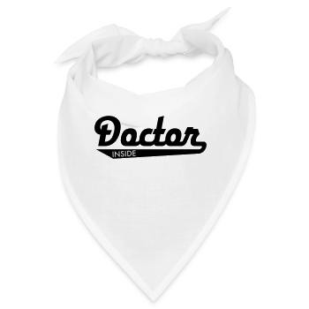 Doctor - Bandana - Weiß - Vorne