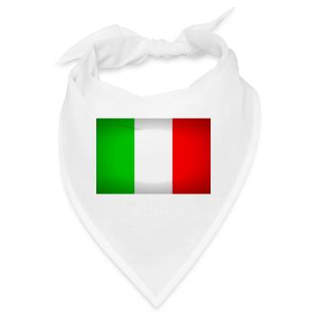 italien italy - Bandana - Weiß - Vorne