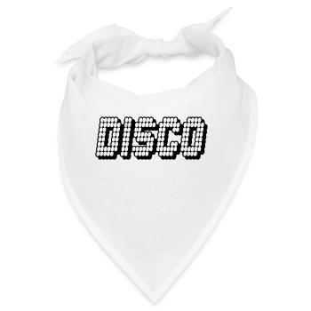 disco - Bandana - Weiß - Vorne
