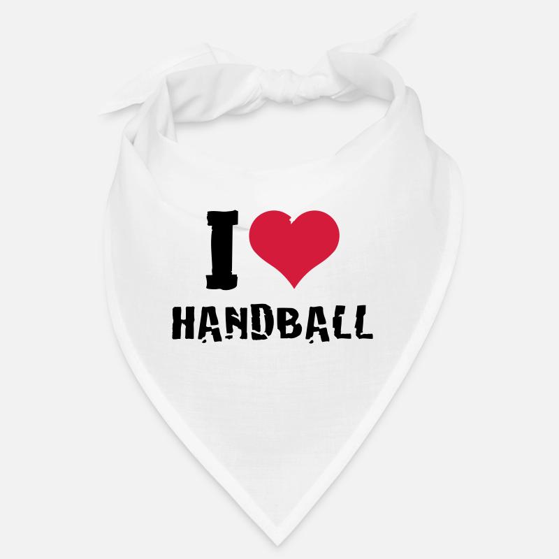 J'aime Handball coeur 3 Bandana