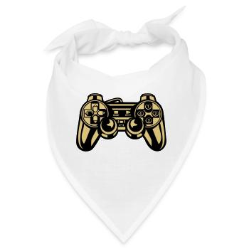 Gaming - Bandana - Weiß - Vorne