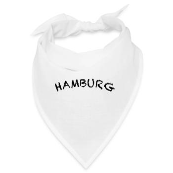Hamburg - Bandana - Weiß - Vorne