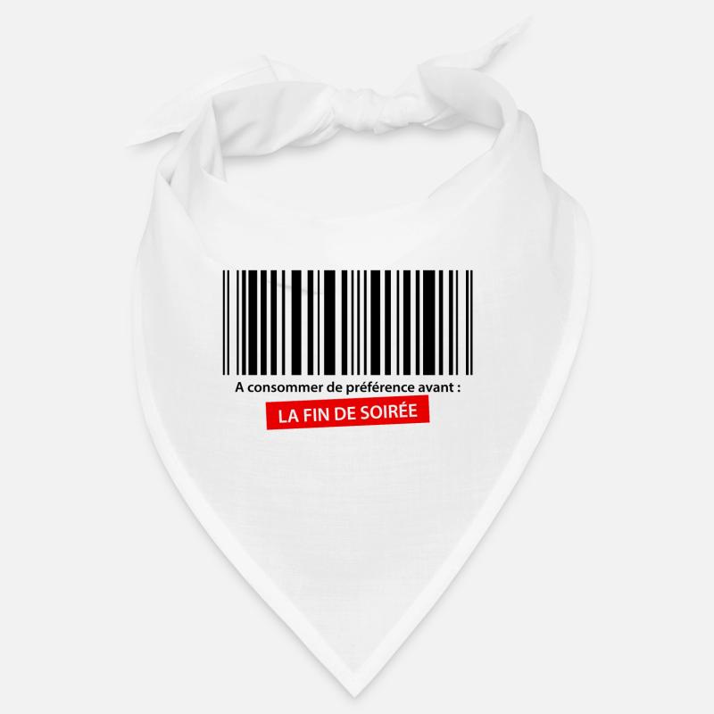Fin de soirée - Bandana - blanc