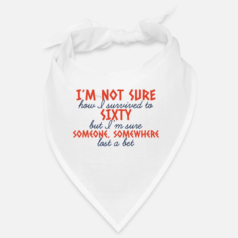 60. Geburtstag: I´m Not Sure How I Survived To Bandana
