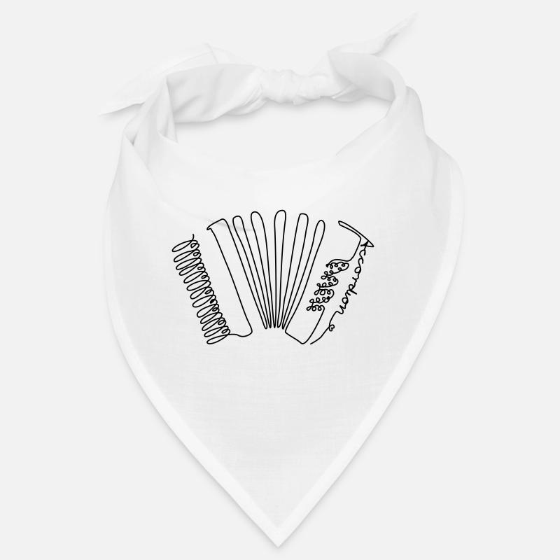 one line accordion Bandana