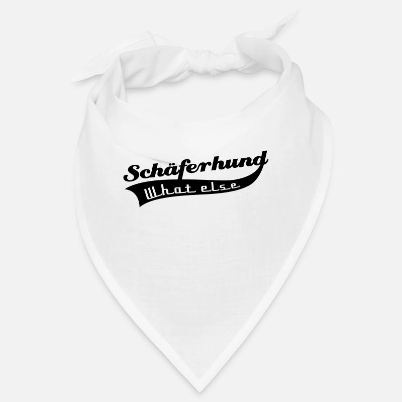 Schäferhund - Bandana - Weiß
