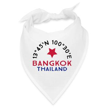 Bangkok - Bandana - Weiß - Vorne