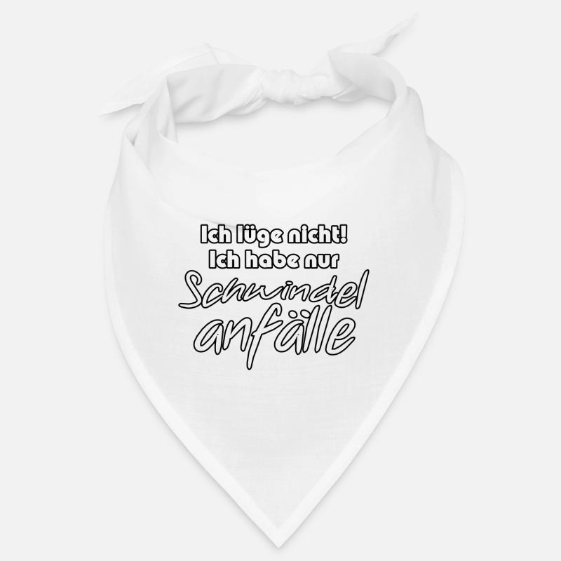 Schwindelanfälle - Lügner Spruch Geschenk Bandana