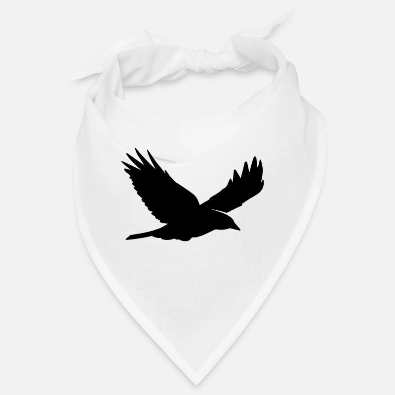 Raven Silhouette Bandana