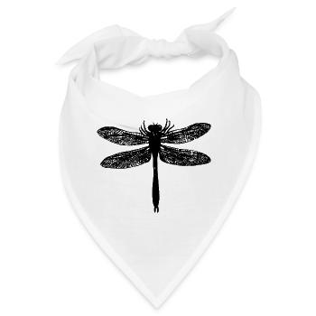 Libelle - Bandana - Weiß - Vorne