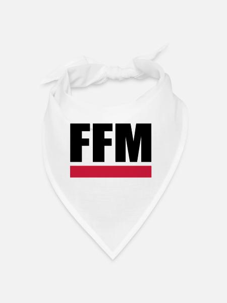 FFM - Frankfurt am Main - Bandana - Weiß