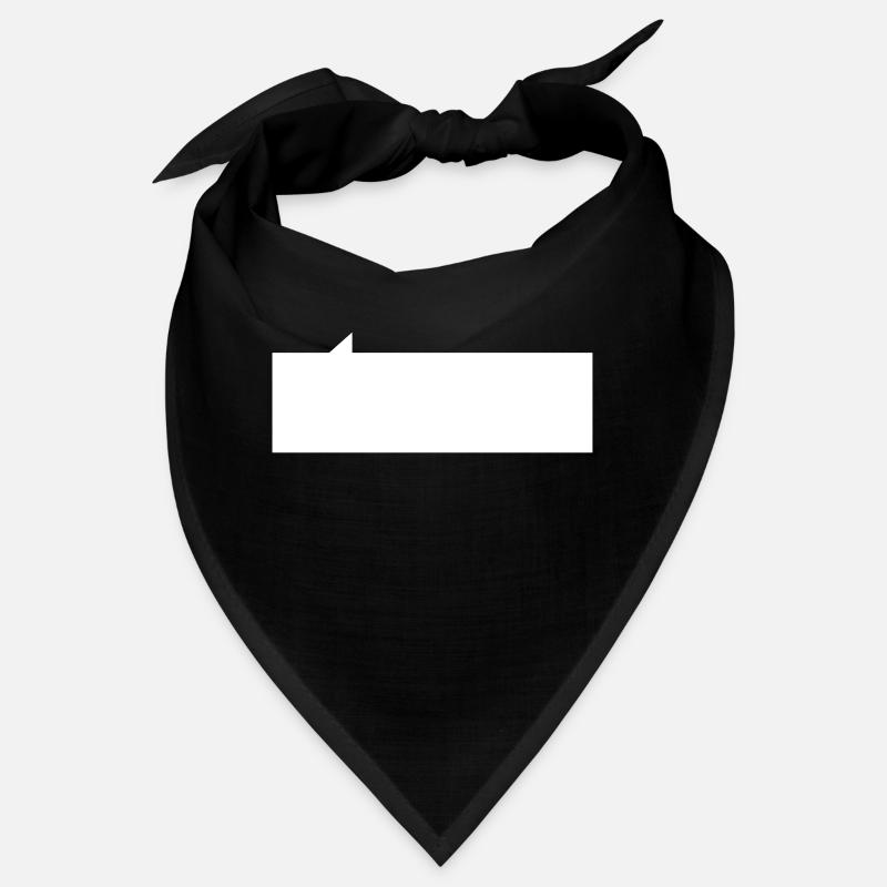 carré bulle de la parole Bandana