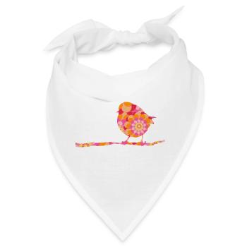 Mister Spatz - Bandana - Weiß - Vorne